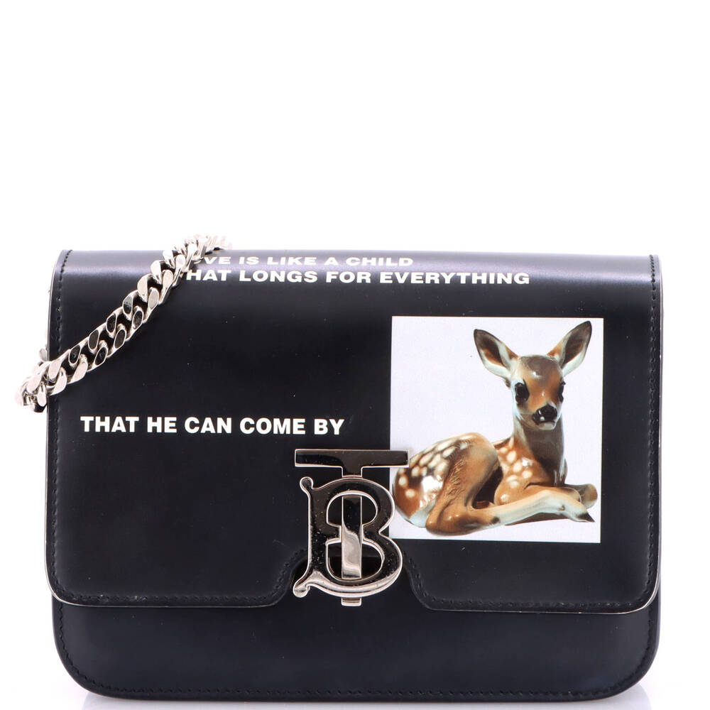 Burberry Tb Flap Bag Printed Leather #296394B68B